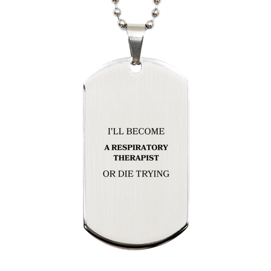 respiratory therapist dog tag engraved inspirational gift for graduation or christmas