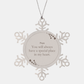 papa snowflake ornament you will always have a special place in my heart christmas gift for papa memorial keepsake decoration