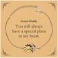 grand daddy sunflower bracelet engraved memorial gift for him on birthday or christmas special place in my heart always