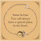 partner in crime sunflower bracelet engraved unique jewelry gift for best friends sisters and bffs special place in my heart friendship bracelet for birthday christmas and graduation