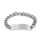 cuban chain stainless steel bracelet for goddad you will always have a special place in my heart perfect birthday gift for him engraved confidence and hope in every link