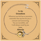 grandson sunflower bracelet engraved love from abuela perfect christmas gift for grandson to inspire confidence and hope for his future