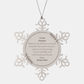 snowflake ornament stepson engraved love and support for stepson inspirational christmas gift for stepson from bonus dad show your stepson love and hope with this snowflake ornament heartfelt gift for stepson by bonus dad