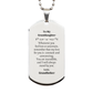 engraved silver dog tag granddaughter gift veterans day inspirational love from grandfather confidence and hope for her birthday and christmas