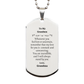 grandson dog tag engraved inspirational love gift for birthday and christmas