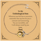 sunflower bracelet for unbiological son engraved love from dad for birthday christmas and graduation inspirational gift for unbiological son unique bracelet to show love and confidence