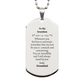 grandson engraved silver dog tag inspirational love from granddad perfect gift for christmas birthday graduation confidence and hope
