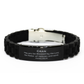 gran inspirational black glidelock clasp bracelet may you be blessed by the lord for christmas and birthday gifts