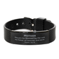 mother black shark mesh bracelet inspirational gift for holidays
