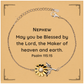 sunflower bracelet for nephew hope and blessings from psalm 115 15 inspirational gift for birthday christmas and graduation