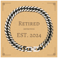 retired detective est 2024 cuban link chain bracelet sleuthing inspiration for birthdays graduations and holidays