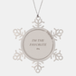 snowflake ornament christmas gift for pa unique engraved favorite pa holiday ornament keepsake