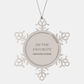 grandfather snowflake ornament im the favorite christmas gift engraved