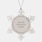 unique partner snowflake ornament im the favorite christmas gift for loved ones