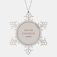 sister snowflake ornament im the favorite sister christmas gift for beloved sister with unique engraved design