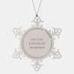 im the favorite big brother snowflake ornament for christmas and holidays engraved family gift with hope and confidence