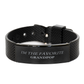 unique black shark mesh bracelet for the favorite grandpop ideal christmas gift for grandpop who loves sharks and fashion