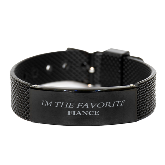 black shark mesh bracelet for the favorite fiance perfect gift for christmas birthday and graduation