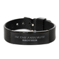 brother black shark mesh bracelet im the favorite sibling gift for birthday christmas graduation engraved confidence and love for brother