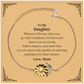 daughter sunflower bracelet engraved inspirational gift for her birthday christmas graduation wherever life may take you go with confidence be brave and know you are strong love mum