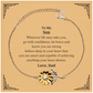 sunflower bracelet son inspirational gift from dad for birthday graduation christmas believe in yourself be brave love
