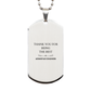 engraved aerospace engineer silver dog tag perfect gift for graduation holidays and veterans day thank you for being the best aerospace engineer