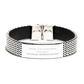 thank you for being the ultimate database administrator stainless steel bracelet perfect gift for graduation birthday and christmas