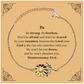 engraved sunflower bracelet inspirational be strong be fearless quote confidence hope graduation veterans day gift for women