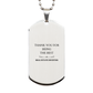 real estate investor dog tag thank you for being best engraved inspirational gift