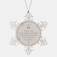 snowflake ornament for pa you mean the world to me christmas gift to express love and gratitude unique engraved keepsake for holidays and special occasions