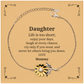 sunflower bracelet daughter inspirational gift mommy love enjoy life confidence holidays