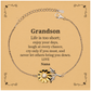 sunflower bracelet grandson enjoy your days nanas love inspirational gift for birthday christmas graduation confidence boost