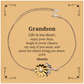 grandson sunflower bracelet inspirational gift for grandson engraved with love abuela perfect for birthday christmas graduation grandson jewelry for confidence and hope