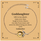 goddaughter bracelet inspirational quote engraved jewelry for birthday gift from godmother sunflower bracelet with hope and confidence