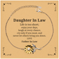 daughter in law sunflower bracelet enjoy your days with this inspirational engraved gift from father in law for birthday christmas and graduation