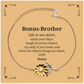 unique sunflower bracelet bonus brother life is too short enjoy every moment show confidence inspiration from sister perfect gift for birthday christmas graduation veterans day easter etc