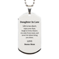 daughter in law silver dog tag life is too short enjoy your days laugh love and cherish every moment daughter in law unique gift for birthday christmas graduation
