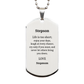 stepson silver dog tag engraved inspirational quote gift for stepson graduation christmas stepson life is too short enjoy your days laugh love stepson
