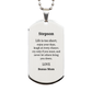 stepson engraved silver dog tag enjoy life laugh love inspirational graduation gift for stepson unique personalized pendant for veterans day and holidays