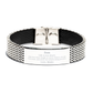 son stainless steel bracelet inspirational gift for son graduation christmas son life is too short enjoy laugh love confidence hope unique