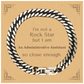 unique cuban link chain bracelet for administrative assistants im not a rockstar but i am so close perfect gift for birthdays graduations and holidays