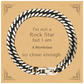 unique mortician cuban link chain bracelet im not a rockstar but i am close enough perfect gift for birthdays christmas and graduation