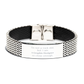 stainless steel bracelet for graphic designers confidence inspiring jewelry for holidays and graduations