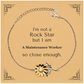 unique maintenance worker sunflower bracelet with inspirational im not a rockstar quote for birthday gift ideas and christmas presents