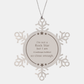 landscape architect snowflake ornament not a rockstar but close enough christmas gift for gardeners and nature lovers