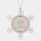server snowflake ornament im not a rockstar but i am server unique christmas gift for servers holiday decor