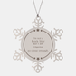 supervisor snowflake ornament im rockstar engraved christmas gift