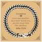 grandmother cuban link chain bracelet love one another engraved inspirational gift for christmas