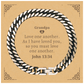 grandpa cuban link chain bracelet love one another john 13 34 inspirational gift for holidays and birthdays