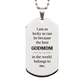 godmom engraved silver dog tag the best godmom belongs to me unique gift for christmas birthday and holidays show your love and appreciation for your godmom